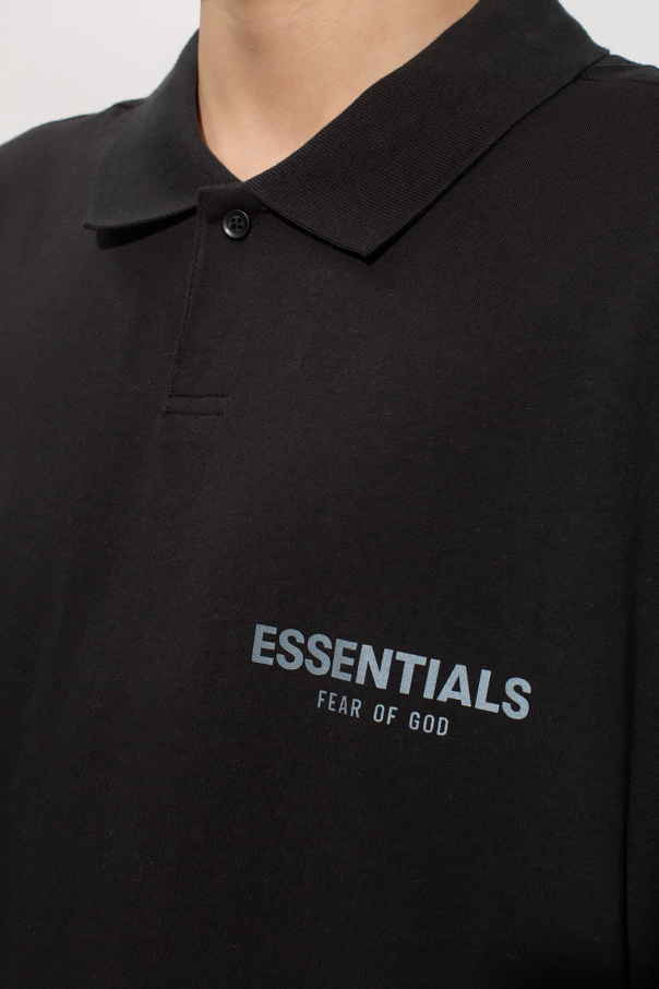 Black Polo shirt with logo Fear Of God Essentials - Vitkac Canada